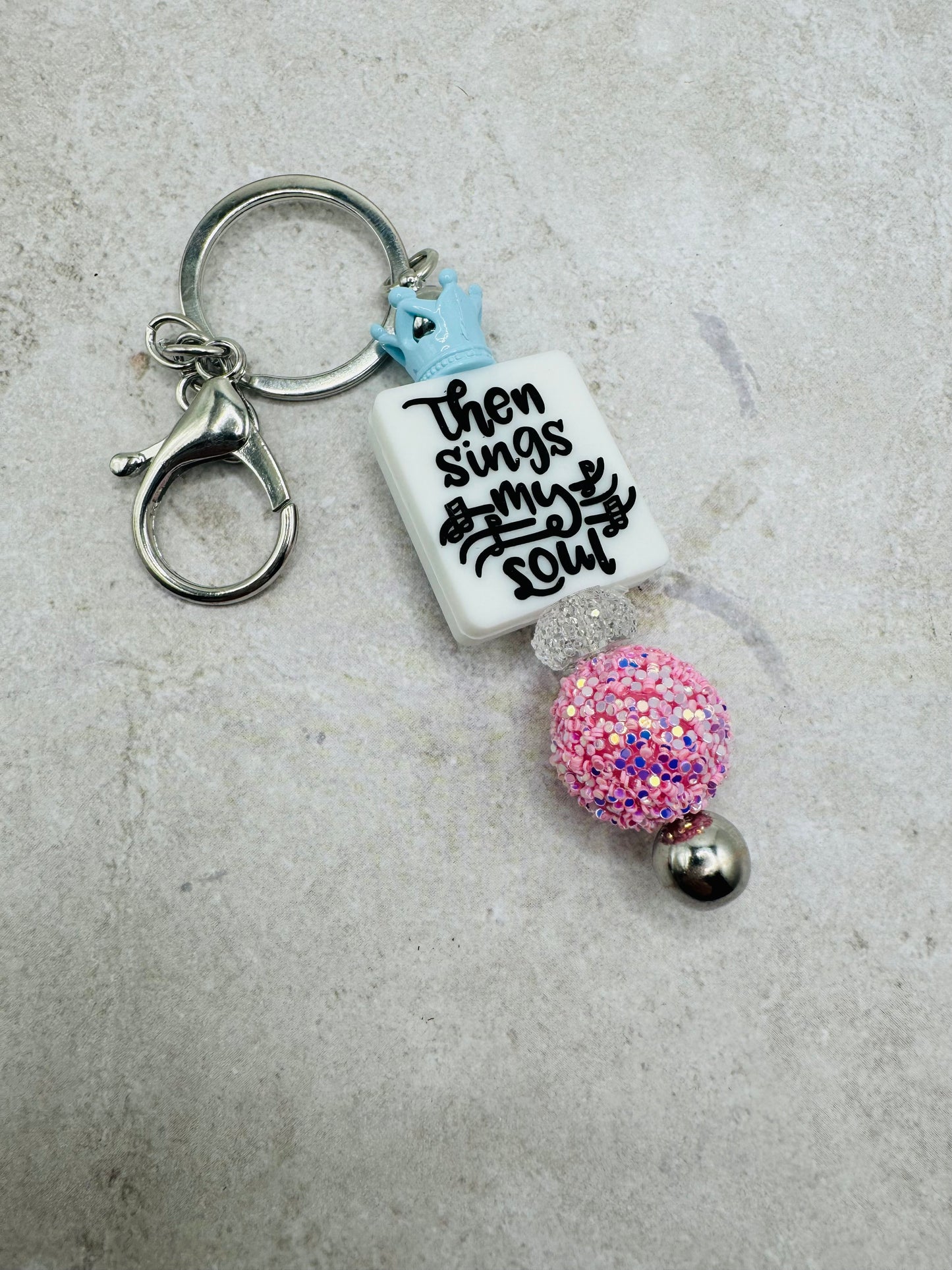 Then Sing My Soul Keychain