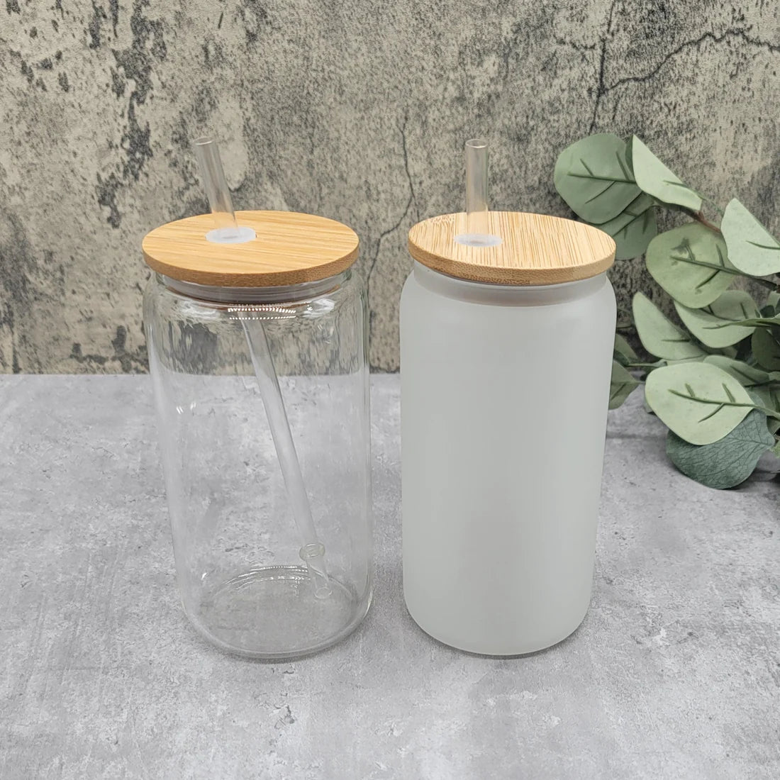 MYSTERY Glass Can Cup