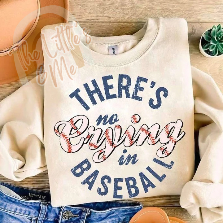No crying in Baseball Crewneck