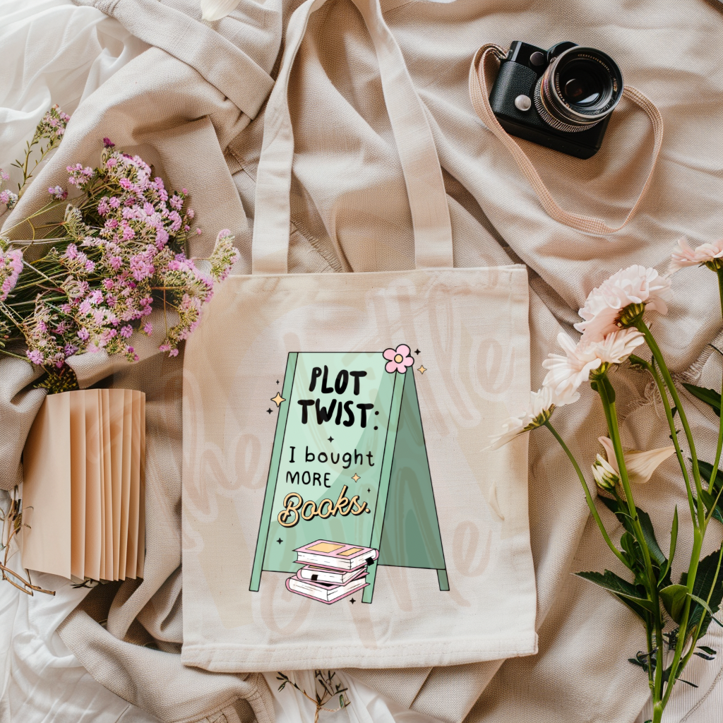 Plot Twist Tote Bag