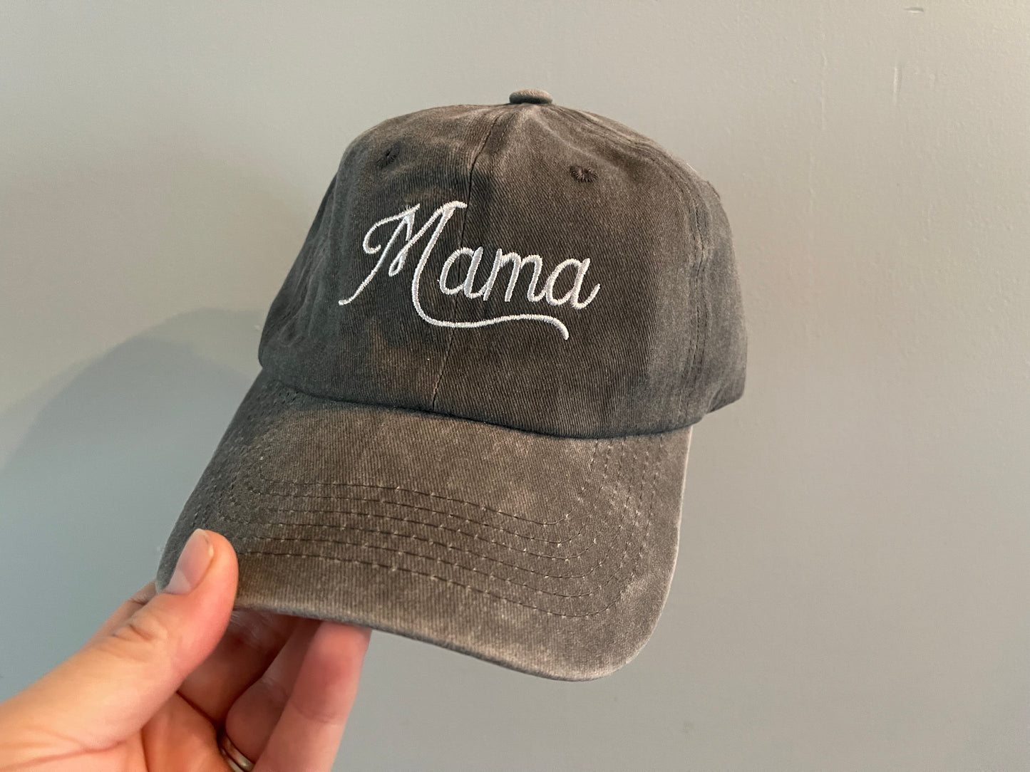 Embroidered Mama Hat