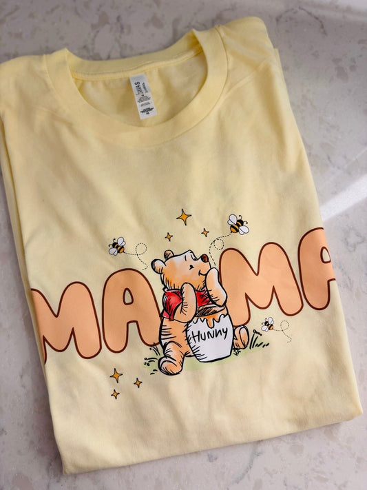 Yellow Mama Bear Tee