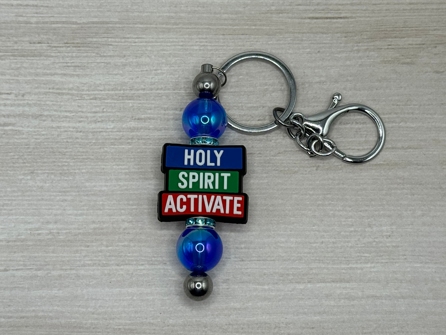 Holy Spirit Activate Keychain