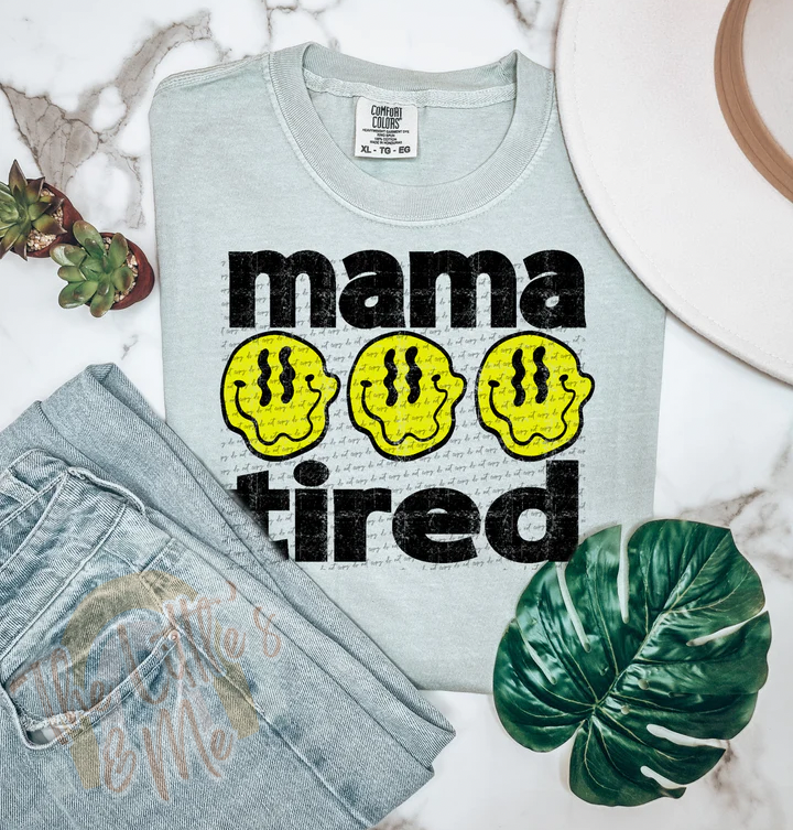Mama Tired CC Tee