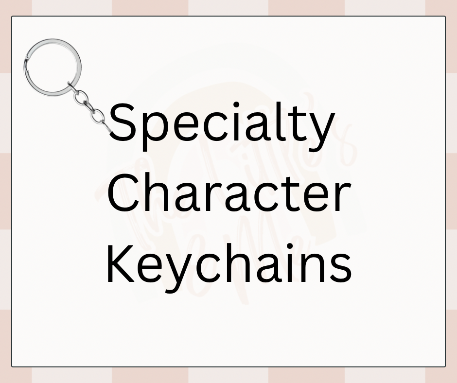 Specialty Character Keychains