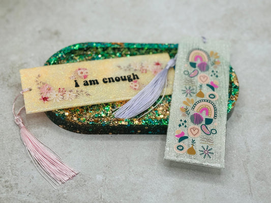 Glitter Bookmarks