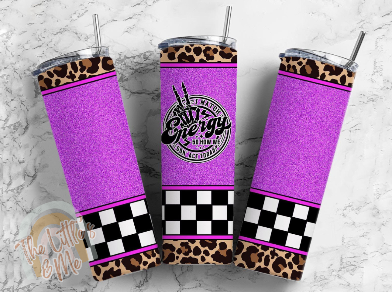 Purple Energy Tumbler