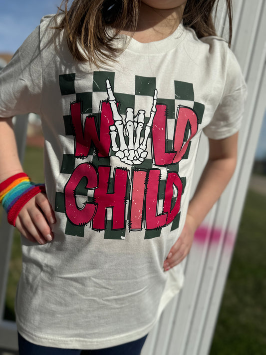 Pink Wild Child Tee