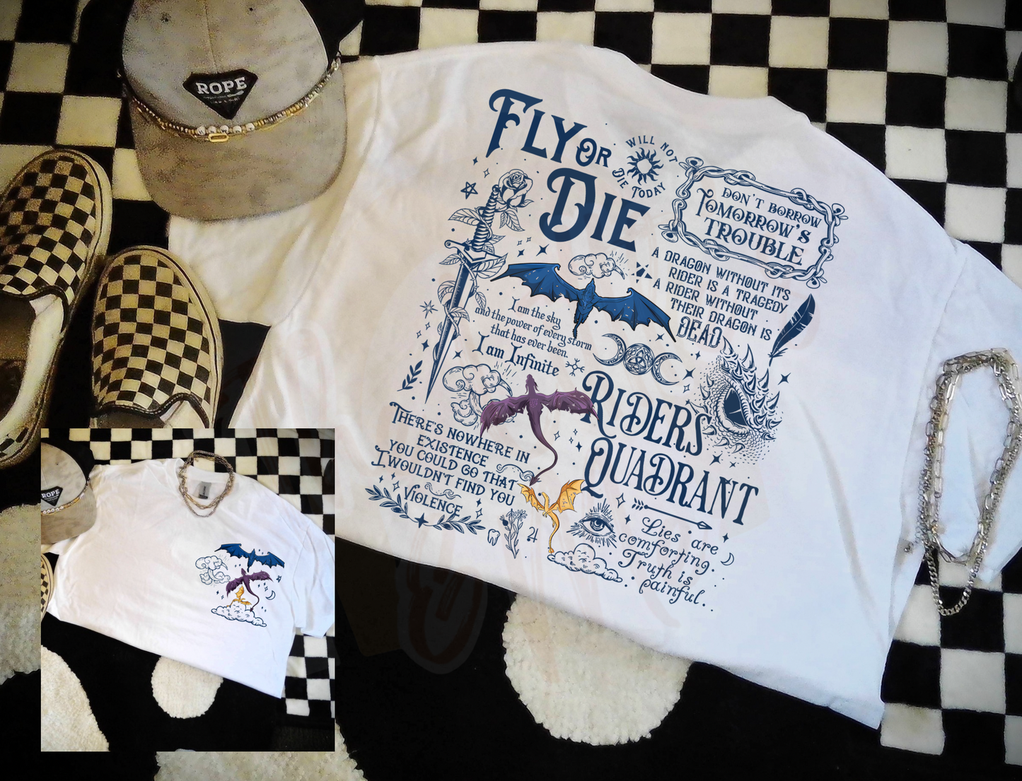 Fly or Die (front & back)